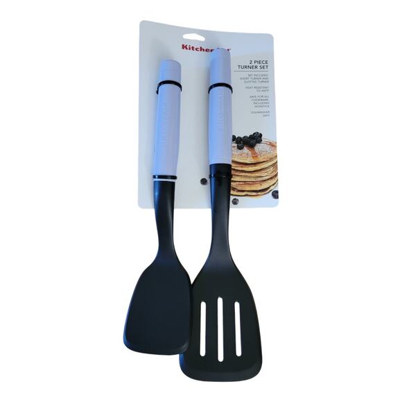 NEW KitchenAid Turner Set in Lavender Cream (2-Piece Set) [Purple] - Picture 1 of 3